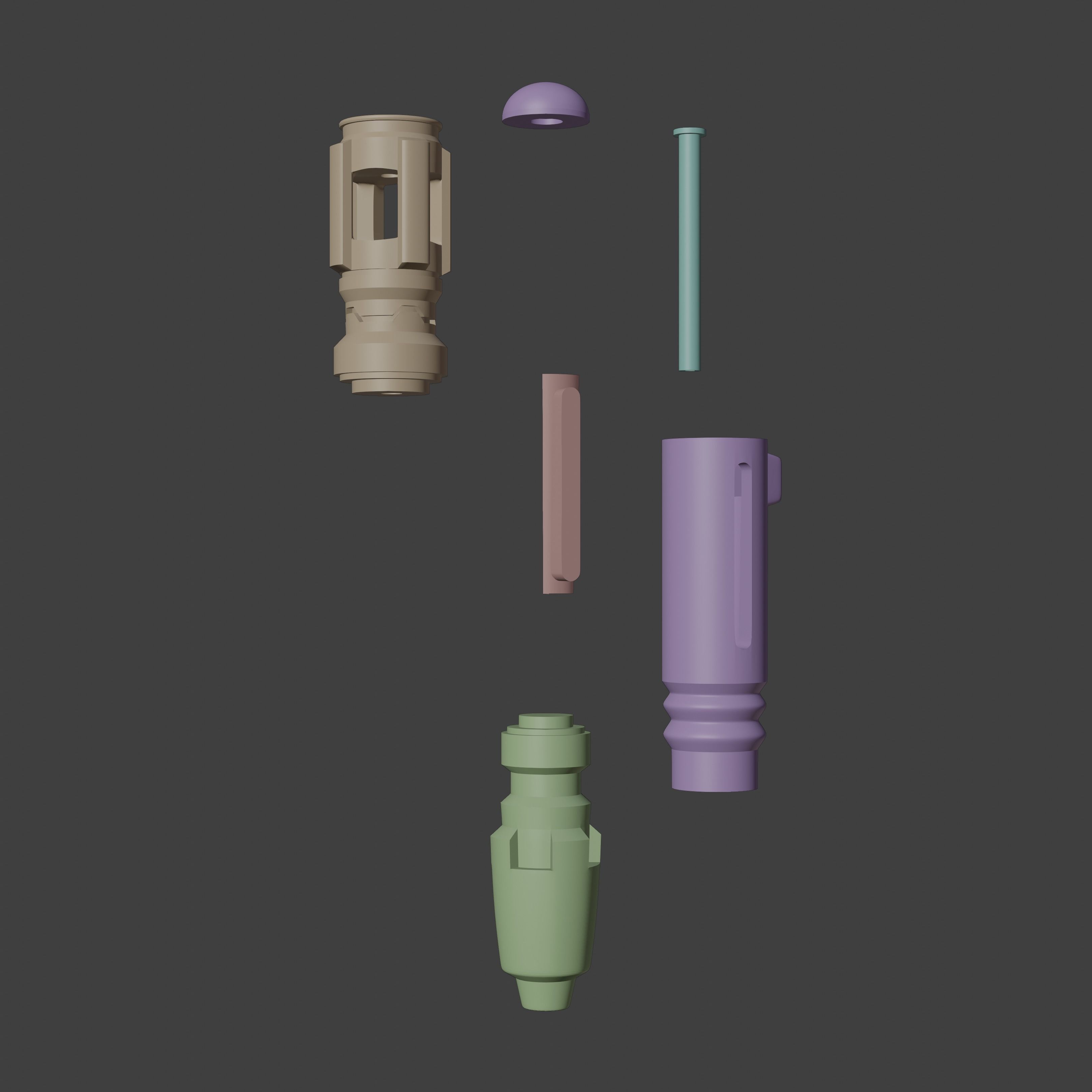 Doctor Who Inspired 10th Doctor Sonic Screwdriver 3D model 3D printable ...