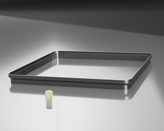 Fiamma 250x250 Vent Part Roof Vent Extension Kit 3D model 3D