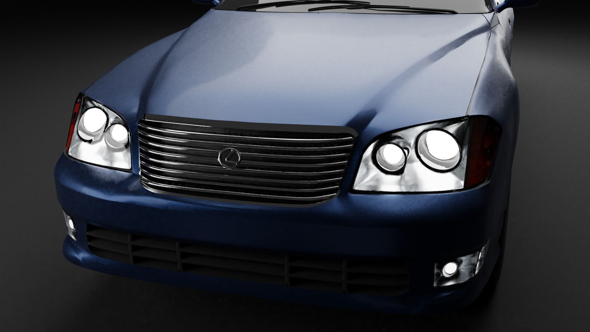 Lexus LS400 ucf 20 3D model CGTrader
