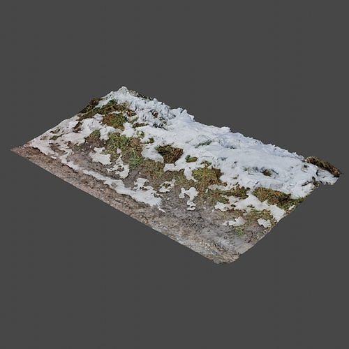 Winter Ground 3D model