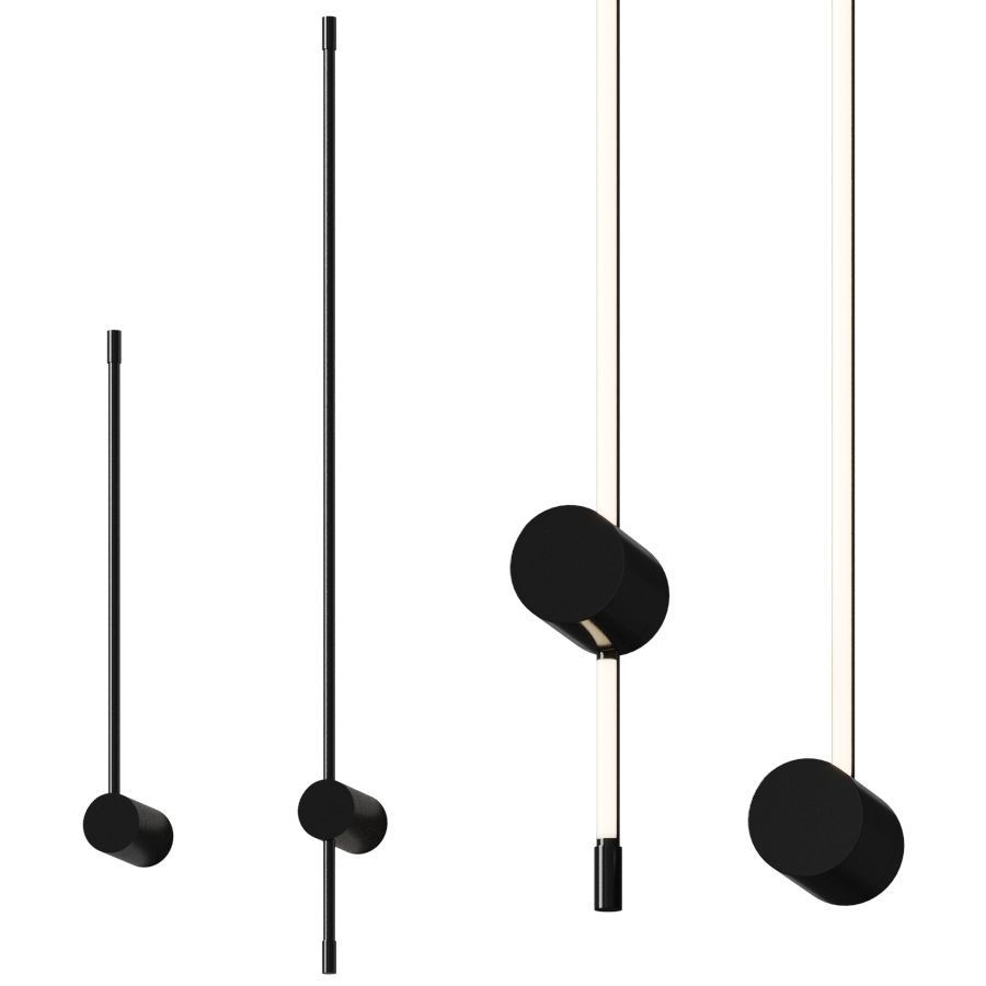 Vakker Linear LED Wall Light Vakker lighting 3D model CGTrader