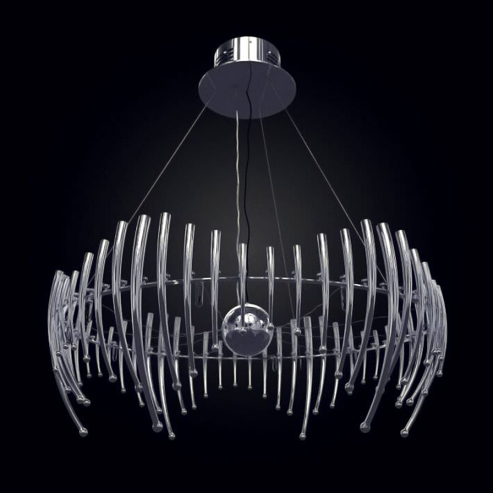 Modern Metal Suspension Chandelier