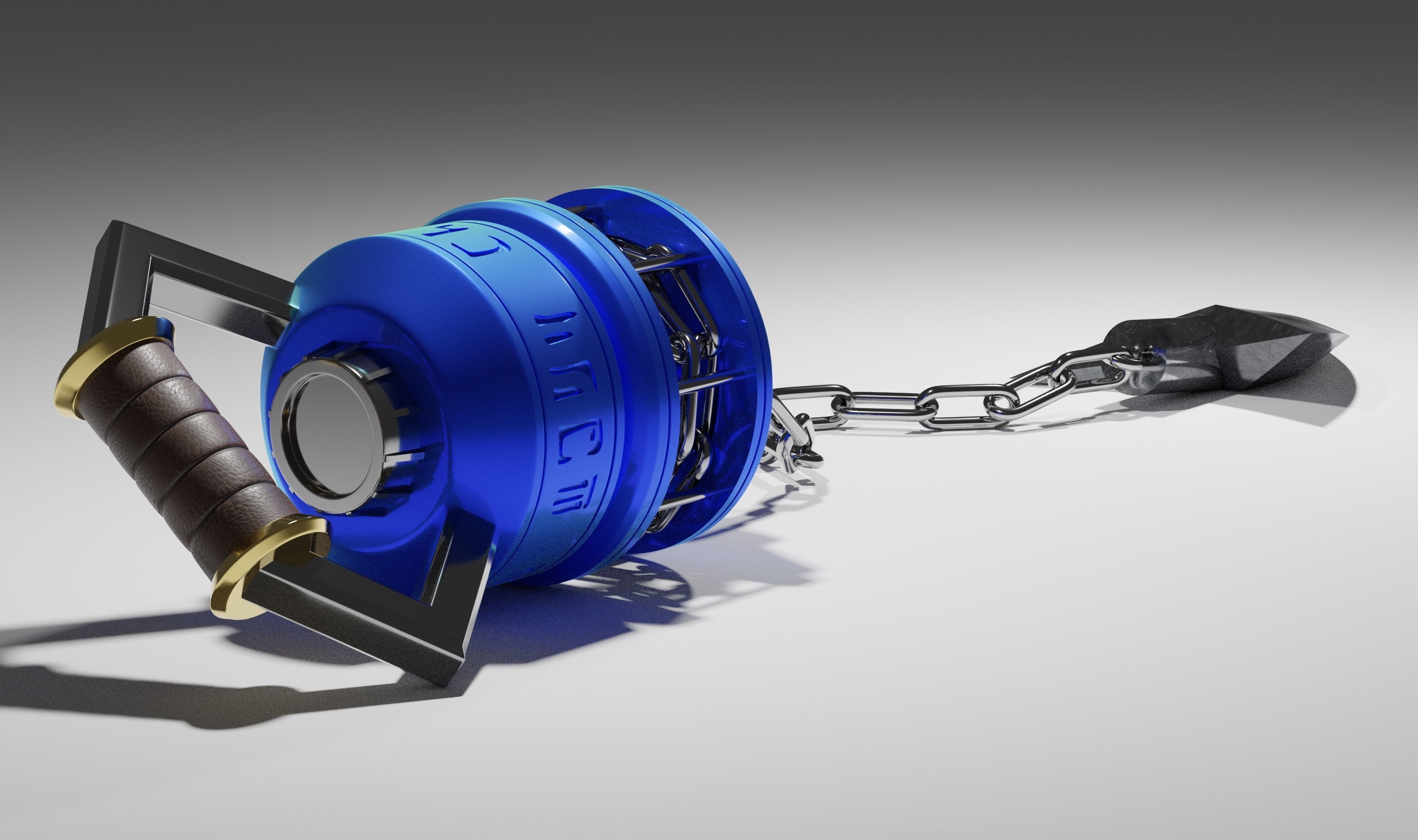 Links Hookshot From Hyrule Warriors 3D model 3D printable CGTrader