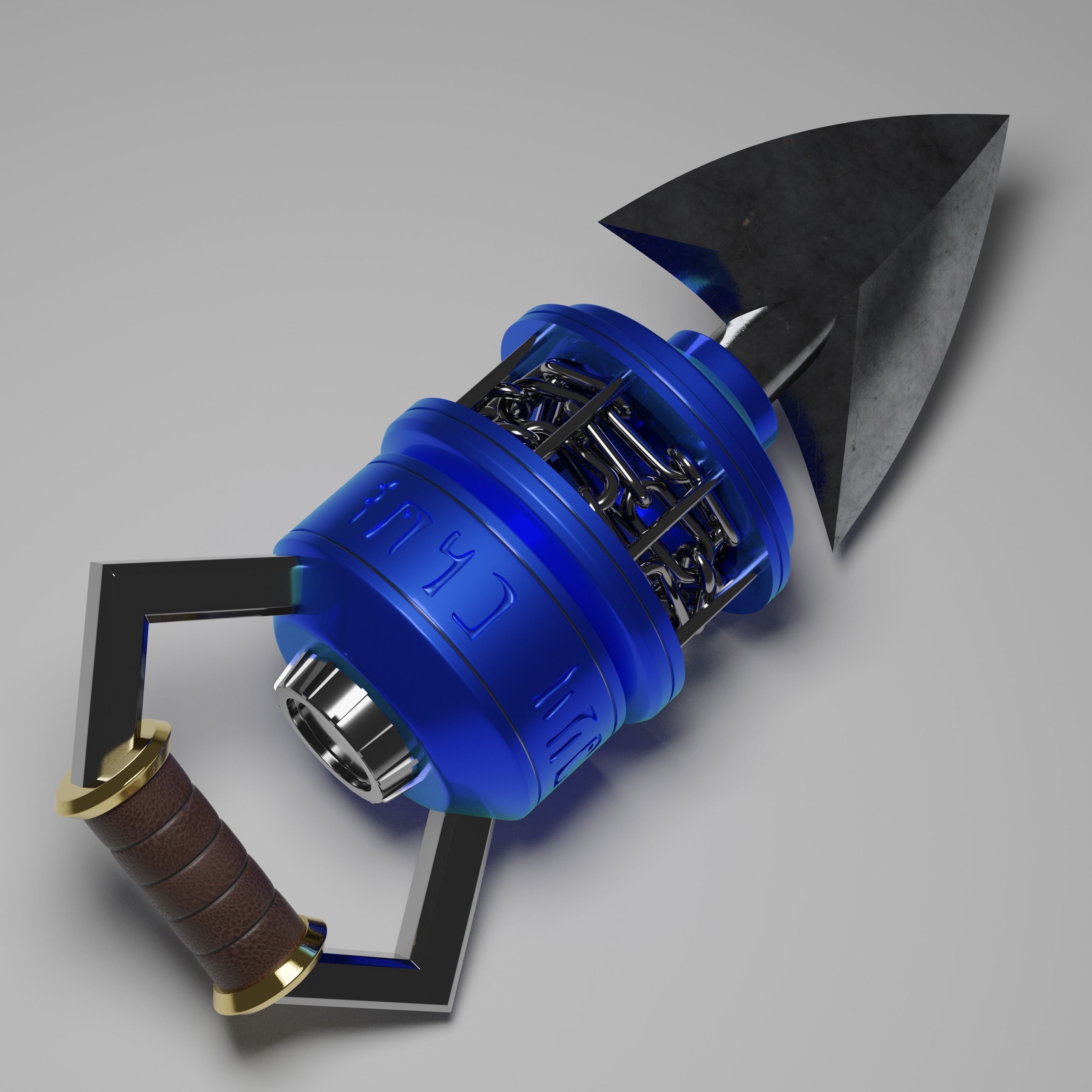 Links Hookshot From Hyrule Warriors 3D model 3D printable CGTrader