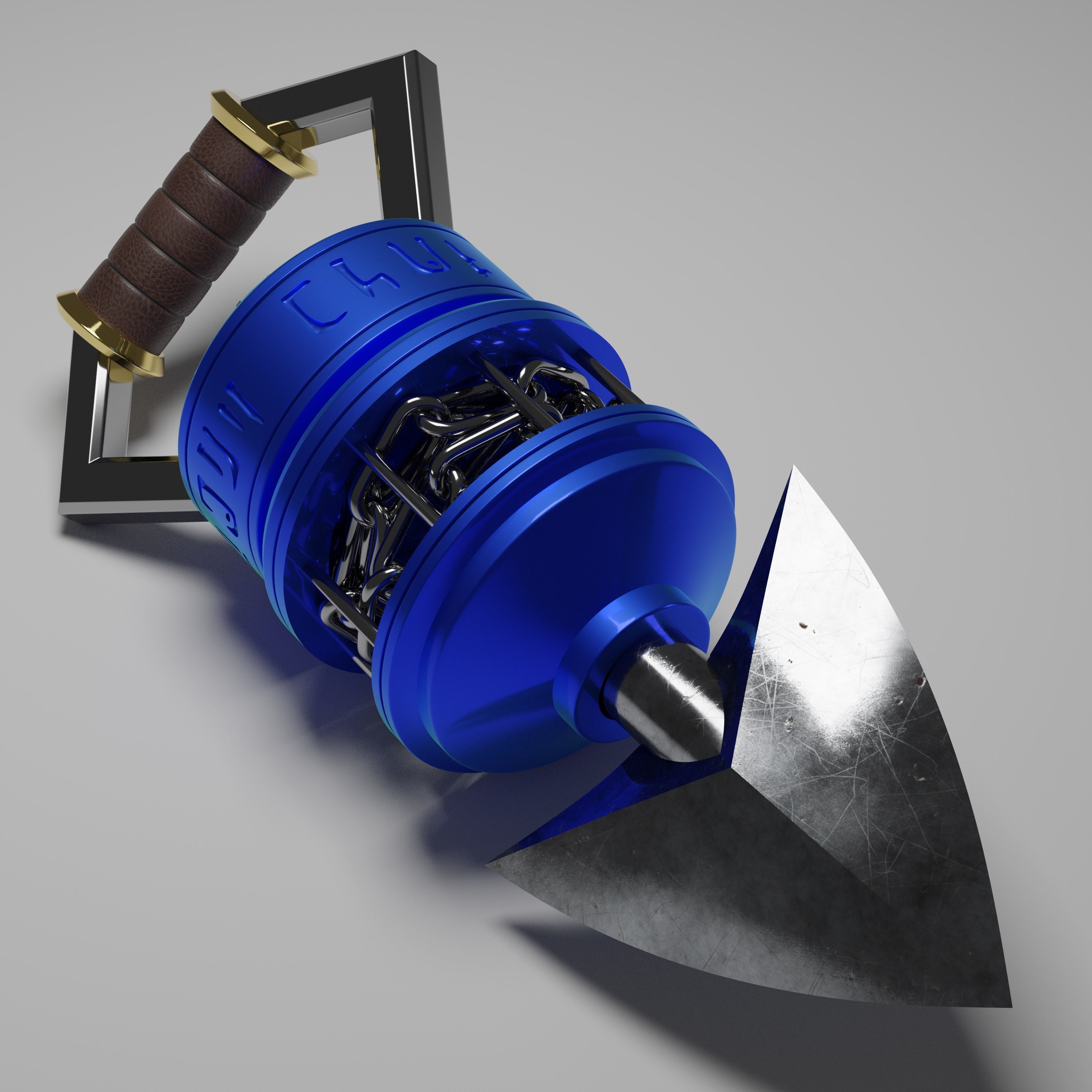 Links Hookshot From Hyrule Warriors 3D model 3D printable CGTrader
