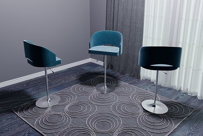 Bar chair 3D model