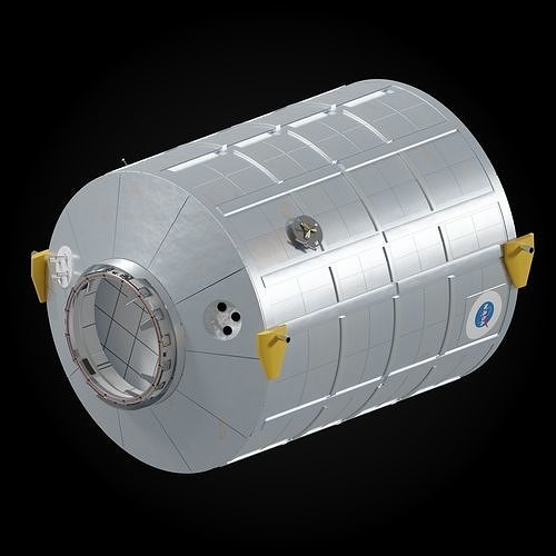 MultiPurpose Logistics Module 3D model CGTrader