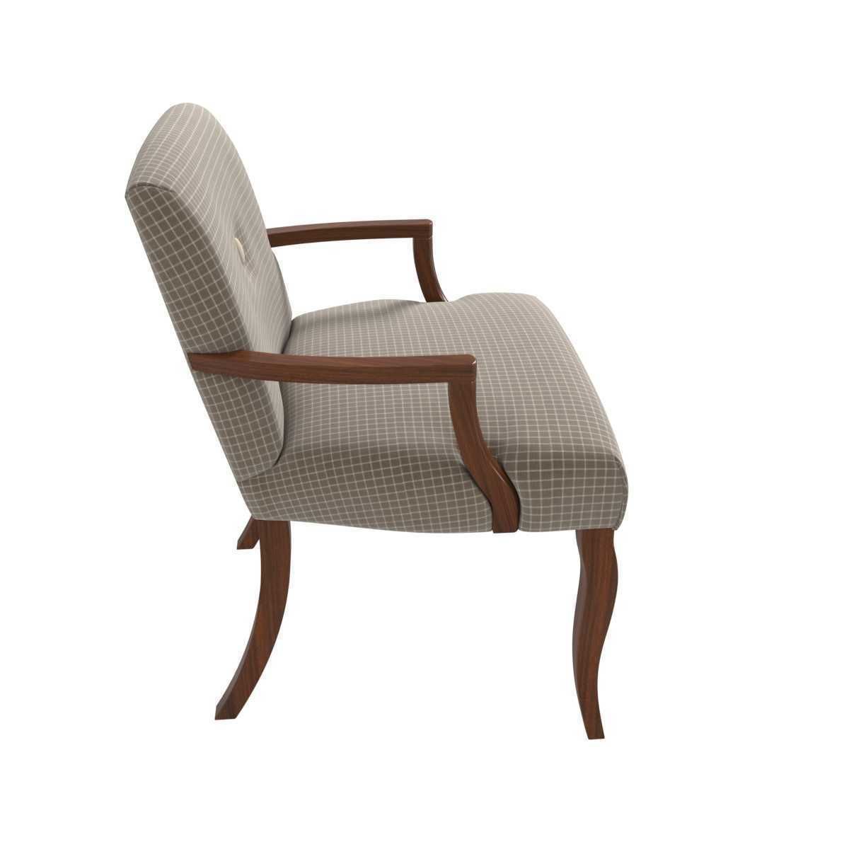 Odd chair company madison carver armchair 3D model CGTrader