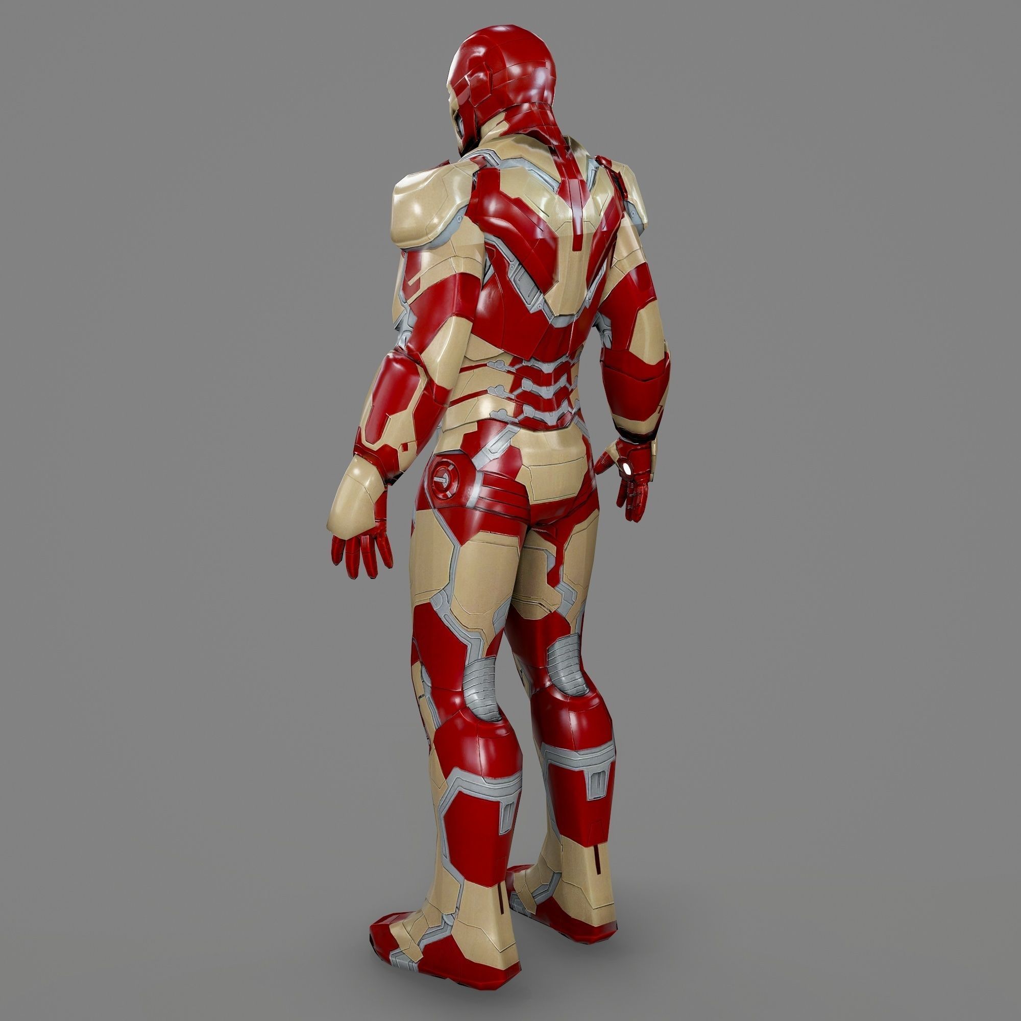 Iron Man Mark 42 Full Wearable Accurate Armor with Inner Parts 3D model ...