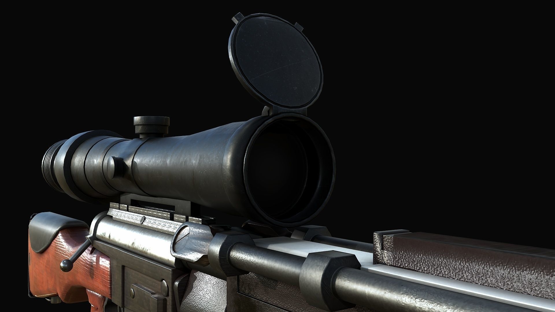 MAS FR F2 Sniper Rifle 3D model | CGTrader