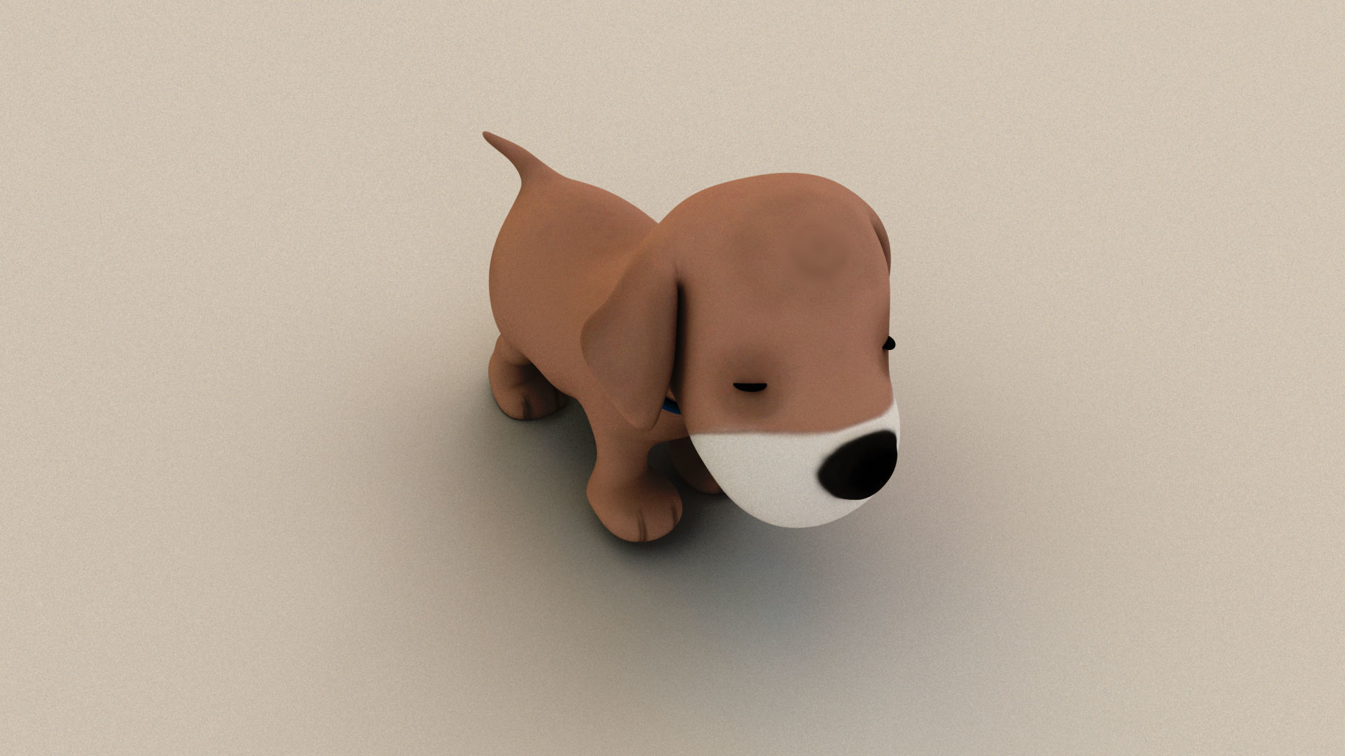 3D model cartoon dog rig and animate VR / AR / low-poly | CGTrader