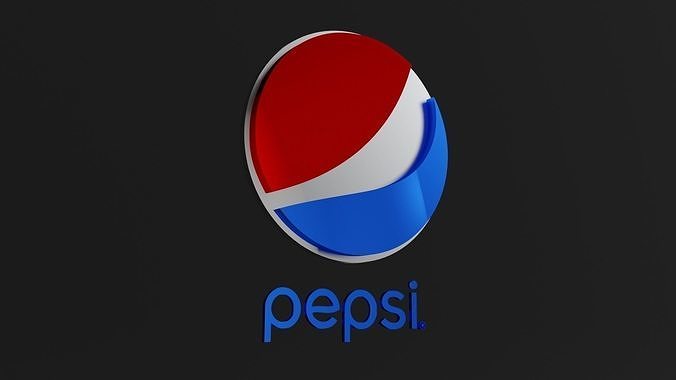 Pepsi Logo Low-Poly 3D Model 3D Model | CGTrader