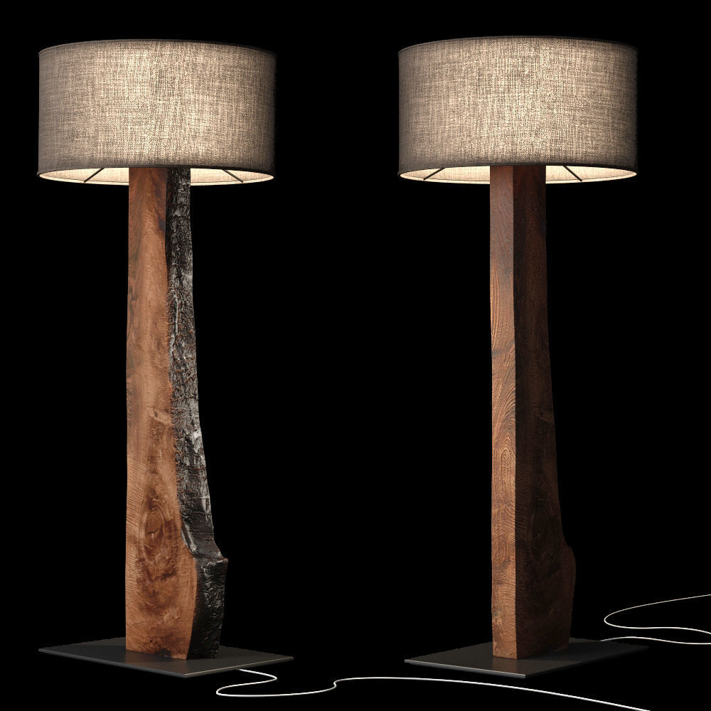 3D model Hudson Black Forest floor lamp VR / AR / lowpoly CGTrader