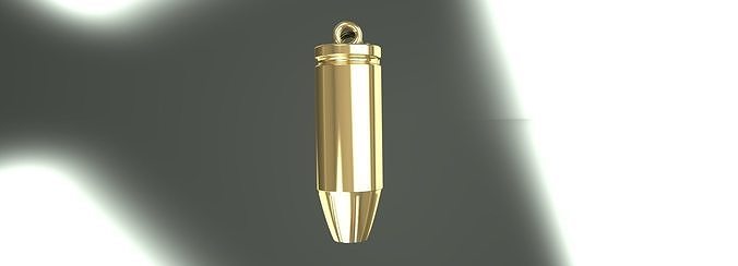 9mm Pendant Gold Silver Platinum Jewelry Necklace