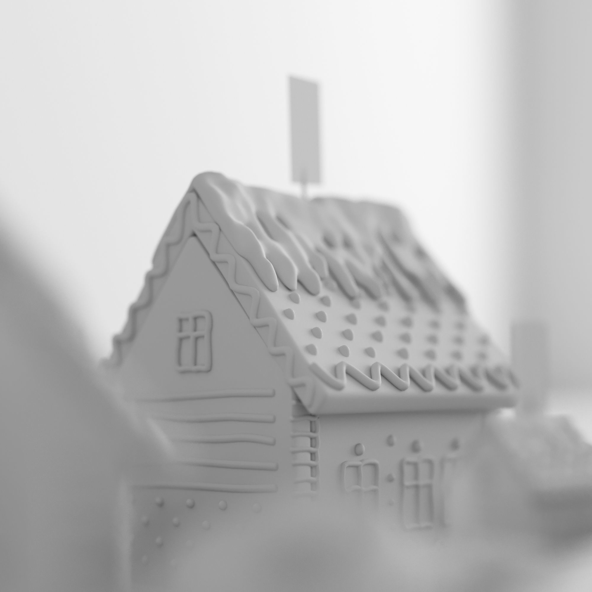 decor dom 3D model | CGTrader