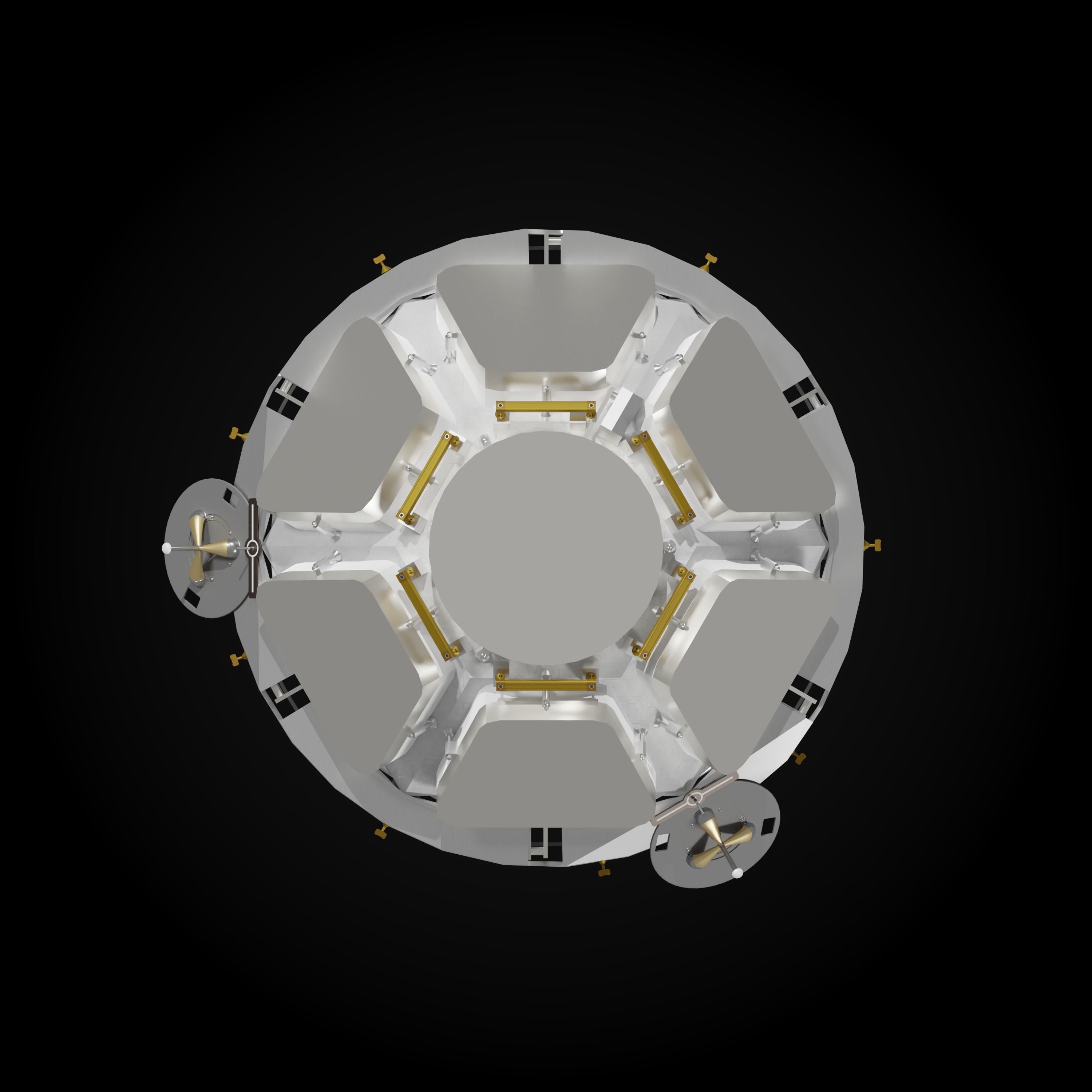ISS Cupola module 3D model | CGTrader