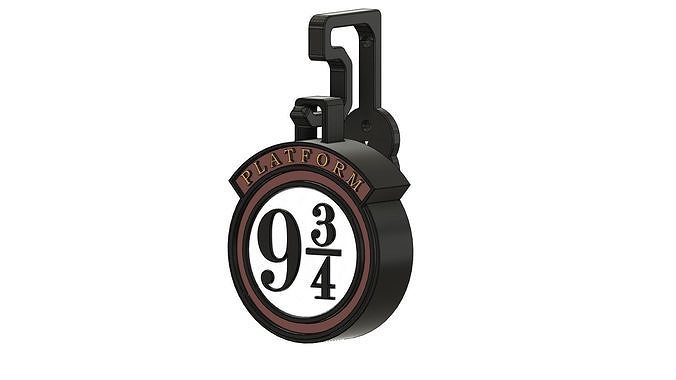 Harry Potter Binary 9 3 4 Sign 3D model 3D printable | CGTrader