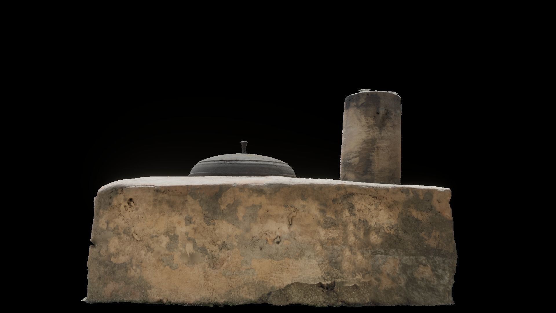 Korean Traditional furnace AhGoongYi 3D model CGTrader