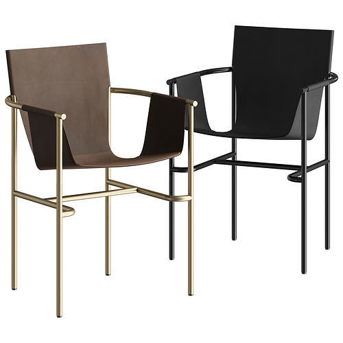 Paolo Castelli U Chair 3D model