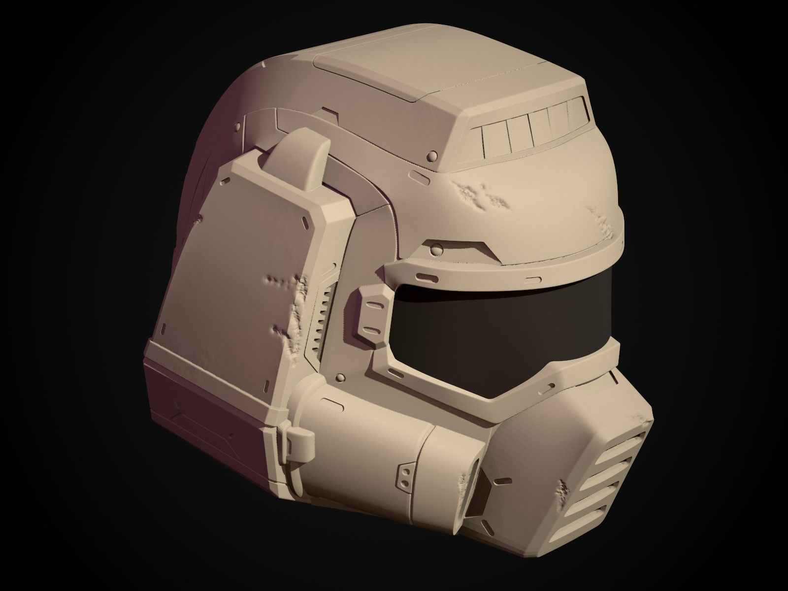 printable doom classic helmet wargaming 3D model 3D printable | CGTrader