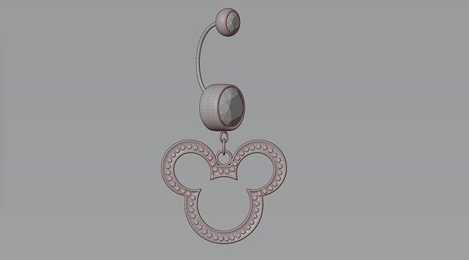 Piercing 3D model