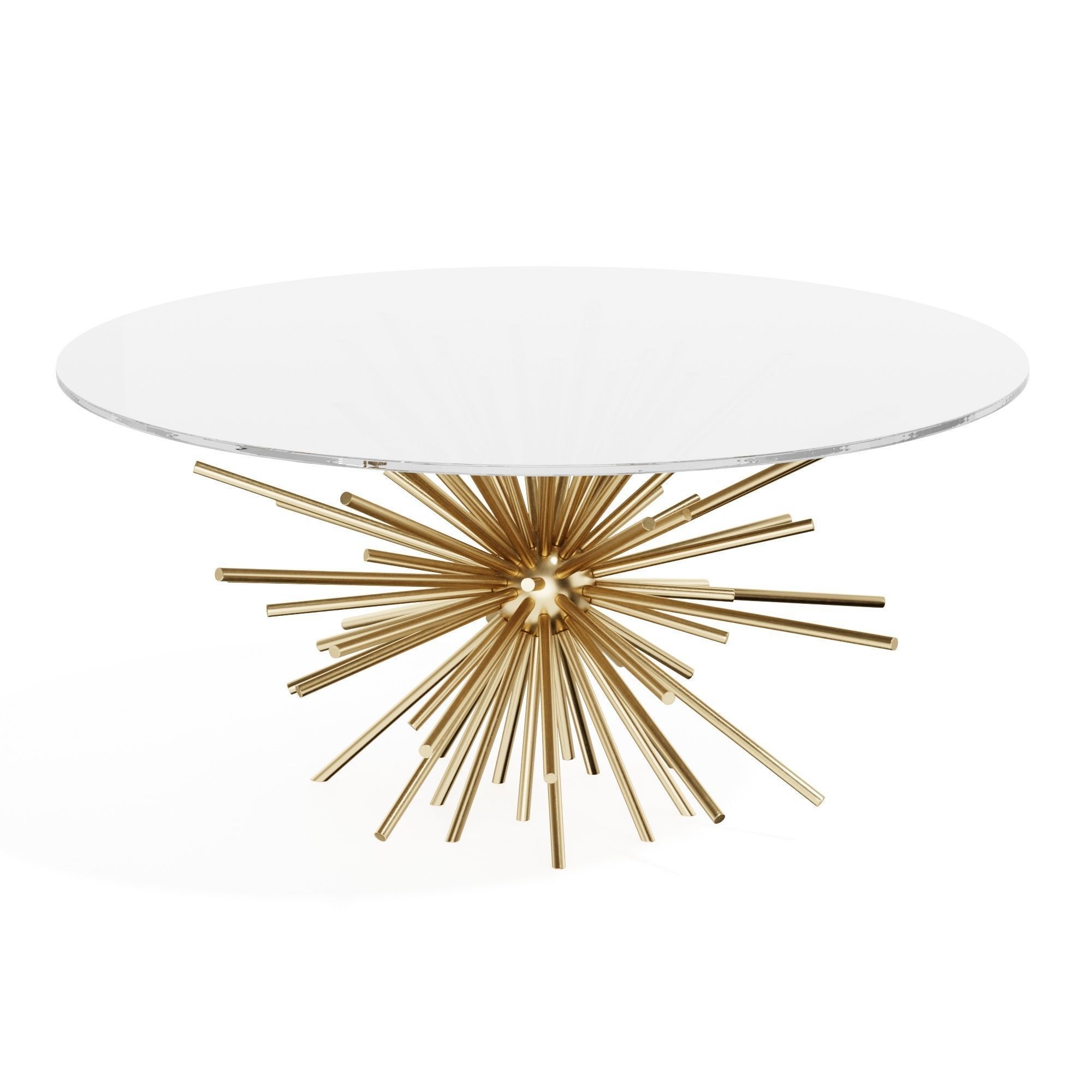West Elm Sputnik Coffee Table 3D model CGTrader