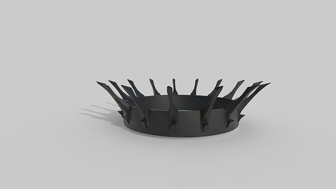 Crown Low-poly 3D model