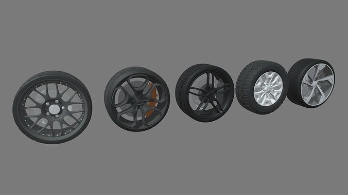 Rim Pack 01 3D model | CGTrader