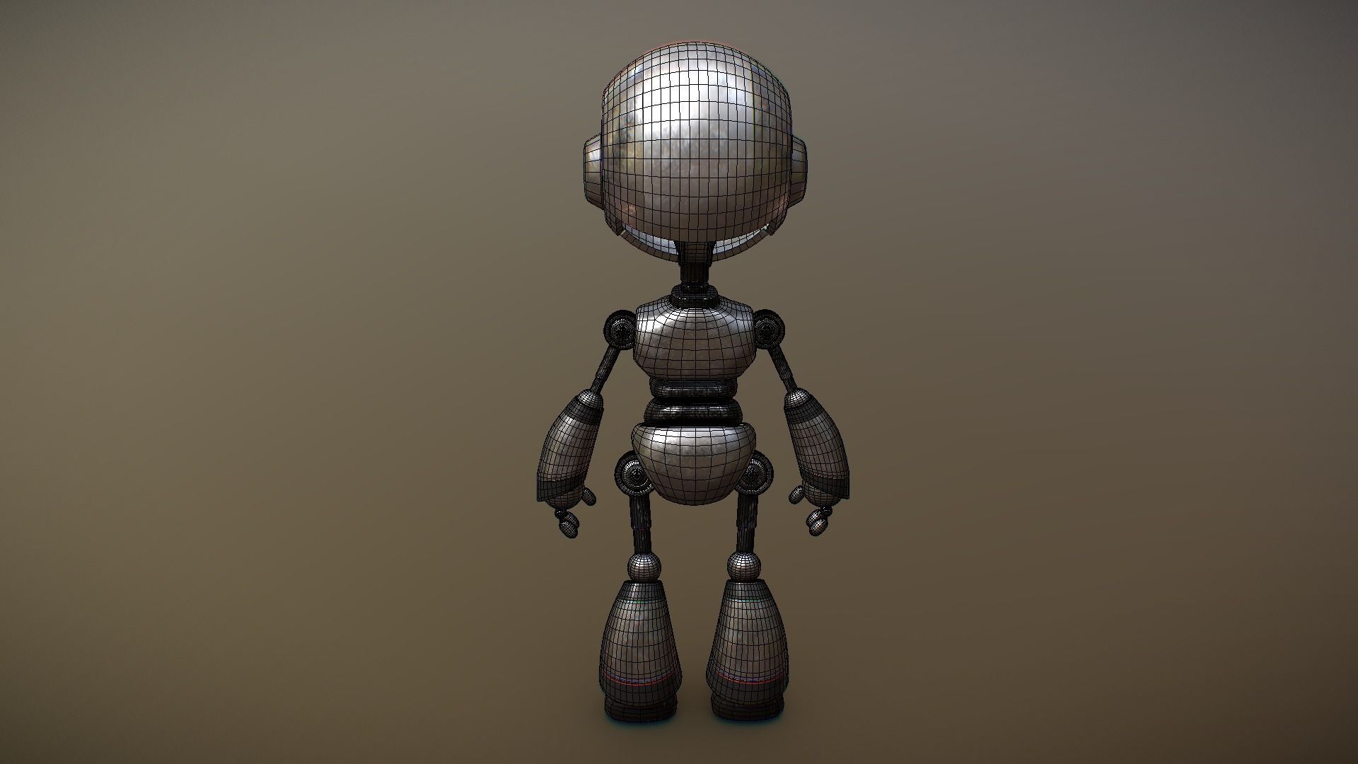 3D model Stupid Robot VR / AR / lowpoly CGTrader