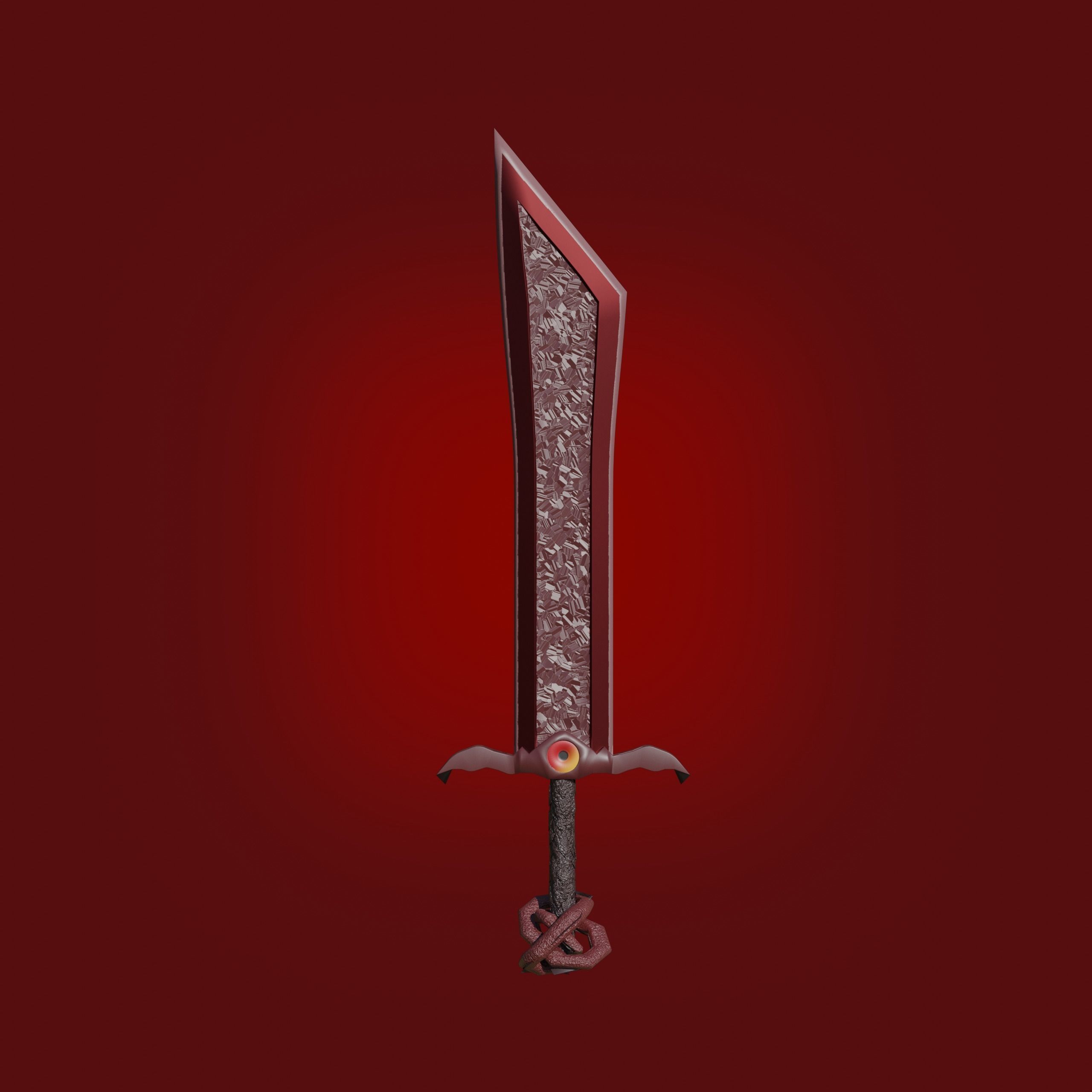 3D model Bronze Dragon Sword PBR Low Poly VR / AR / lowpoly CGTrader