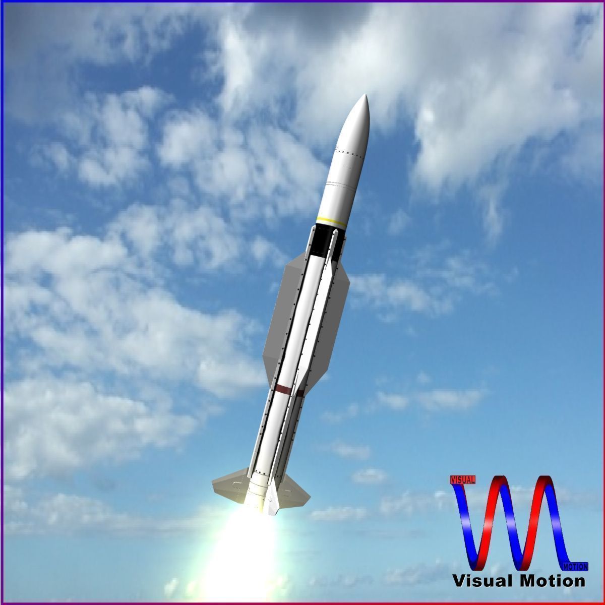 SM-2 Blk IIIA Missile 3D model | CGTrader
