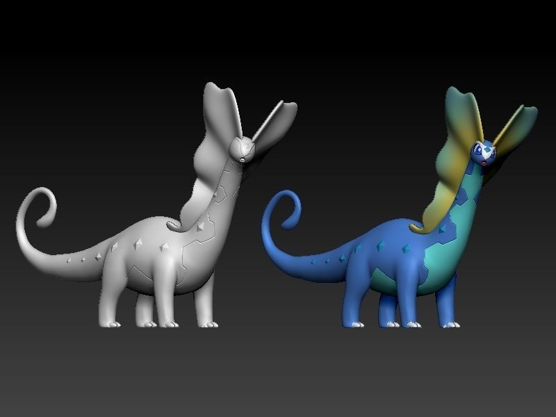 Pokemon aurorus 3D model 3D printable | CGTrader