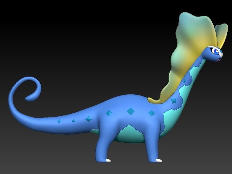 Pokemon aurorus 3D model 3D printable | CGTrader