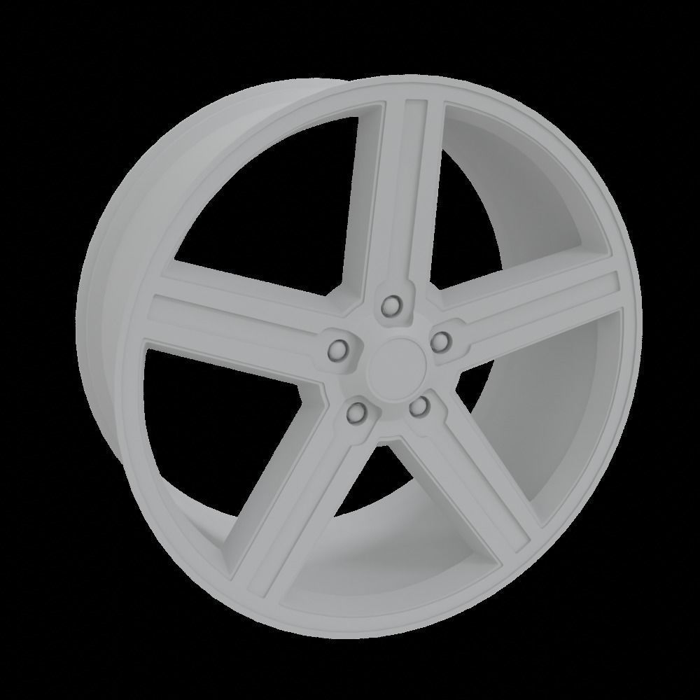 3D model Iroc Z Wheel VR / AR / lowpoly CGTrader