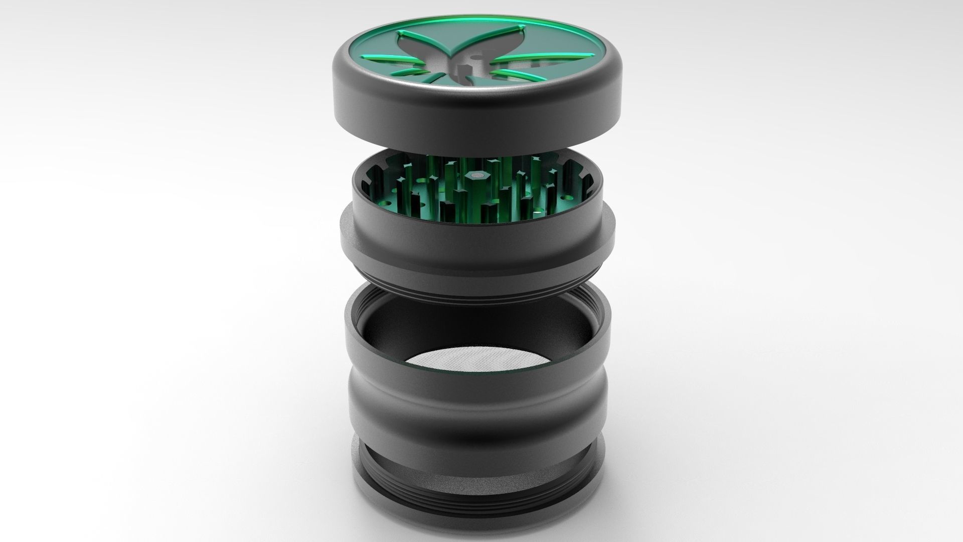 Herbal Grinder 3D model CGTrader