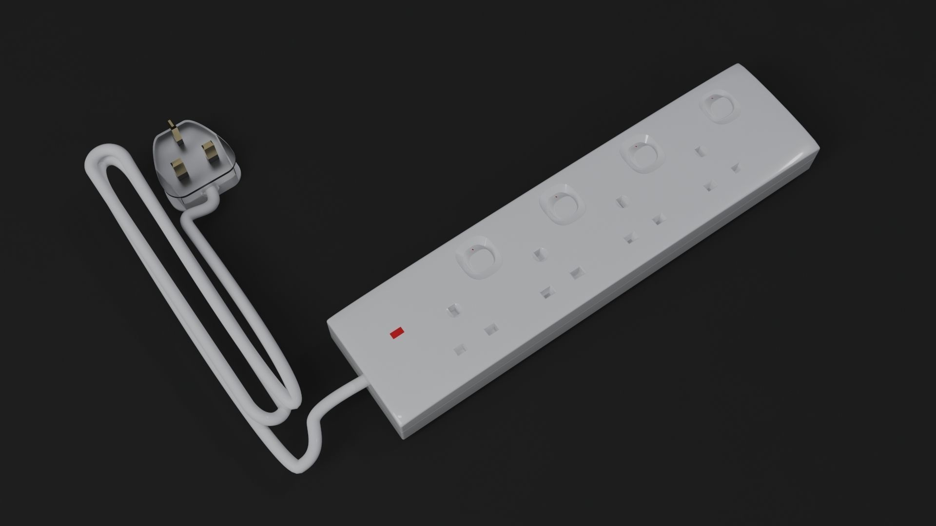 Multi Plug 3D model | CGTrader