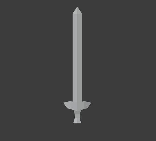 Basic Sword free 3D model | CGTrader