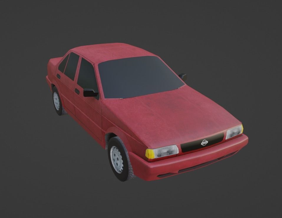 3D model Nissan Sentra B13 VR / AR / low-poly | CGTrader