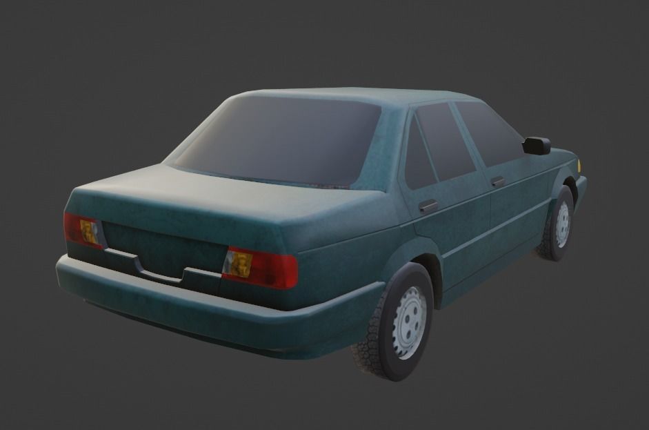 3D model Nissan Sentra B13 VR / AR / low-poly | CGTrader