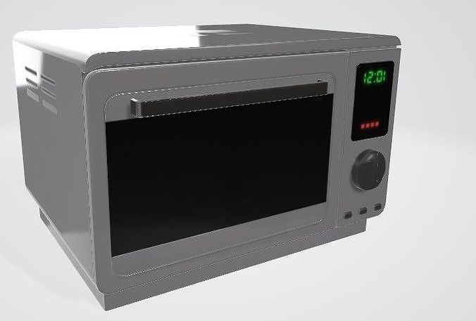 Microwave free 3D model | CGTrader
