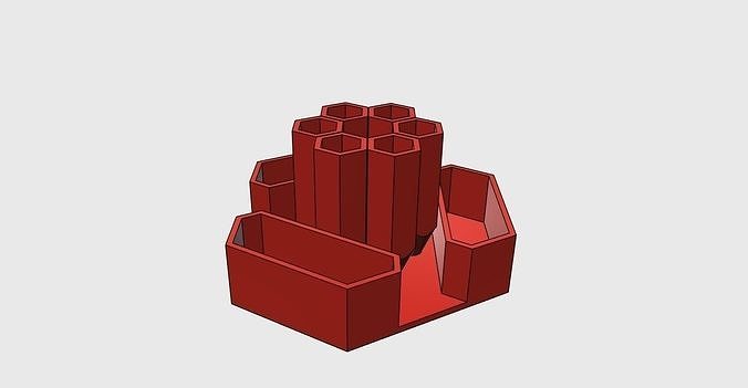 Pencil Holder Pencils easy printable 3D model | CGTrader