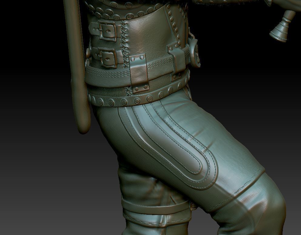 The Witcher Netflix 3D model 3D printable | CGTrader