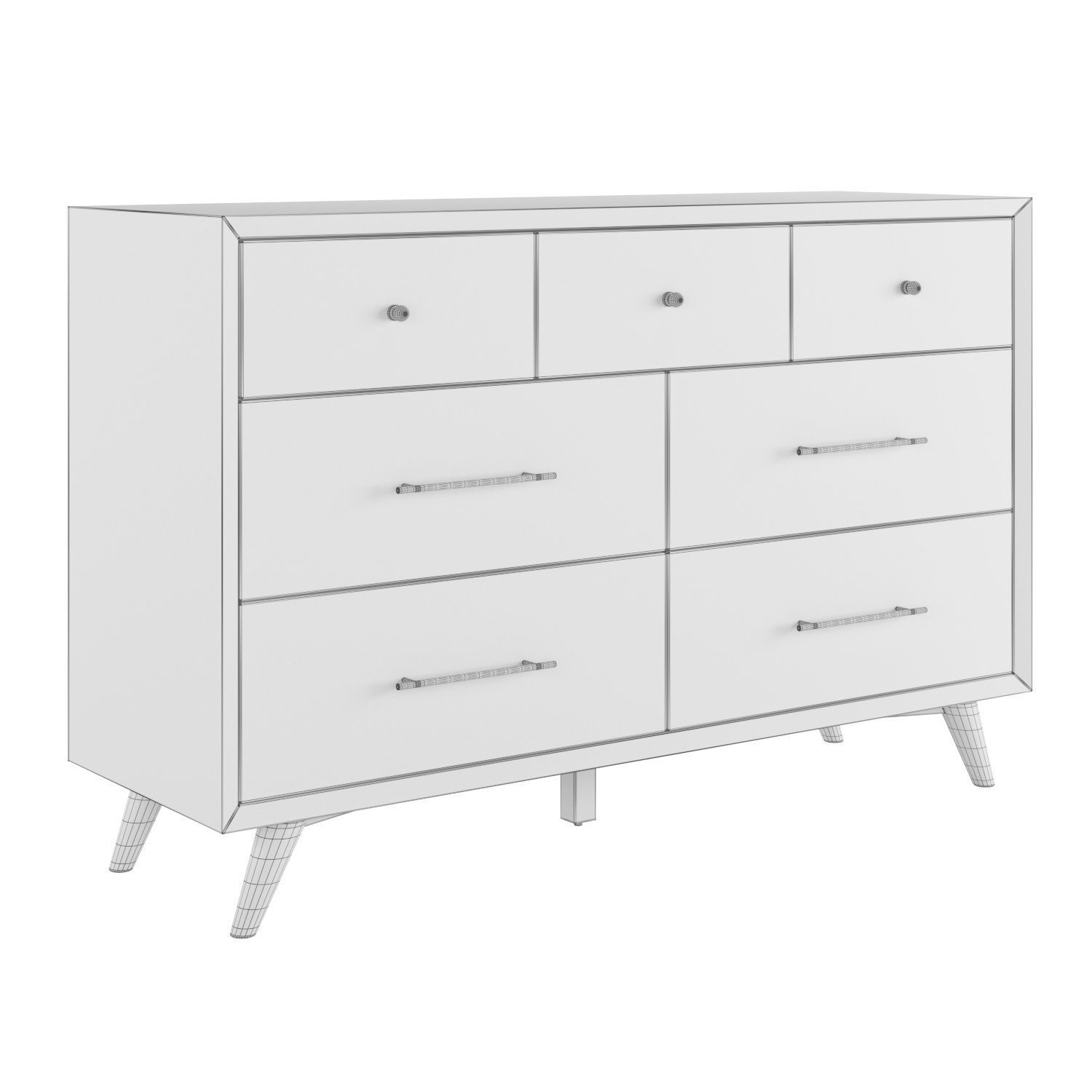 Chest of drawers Williams 3D model CGTrader