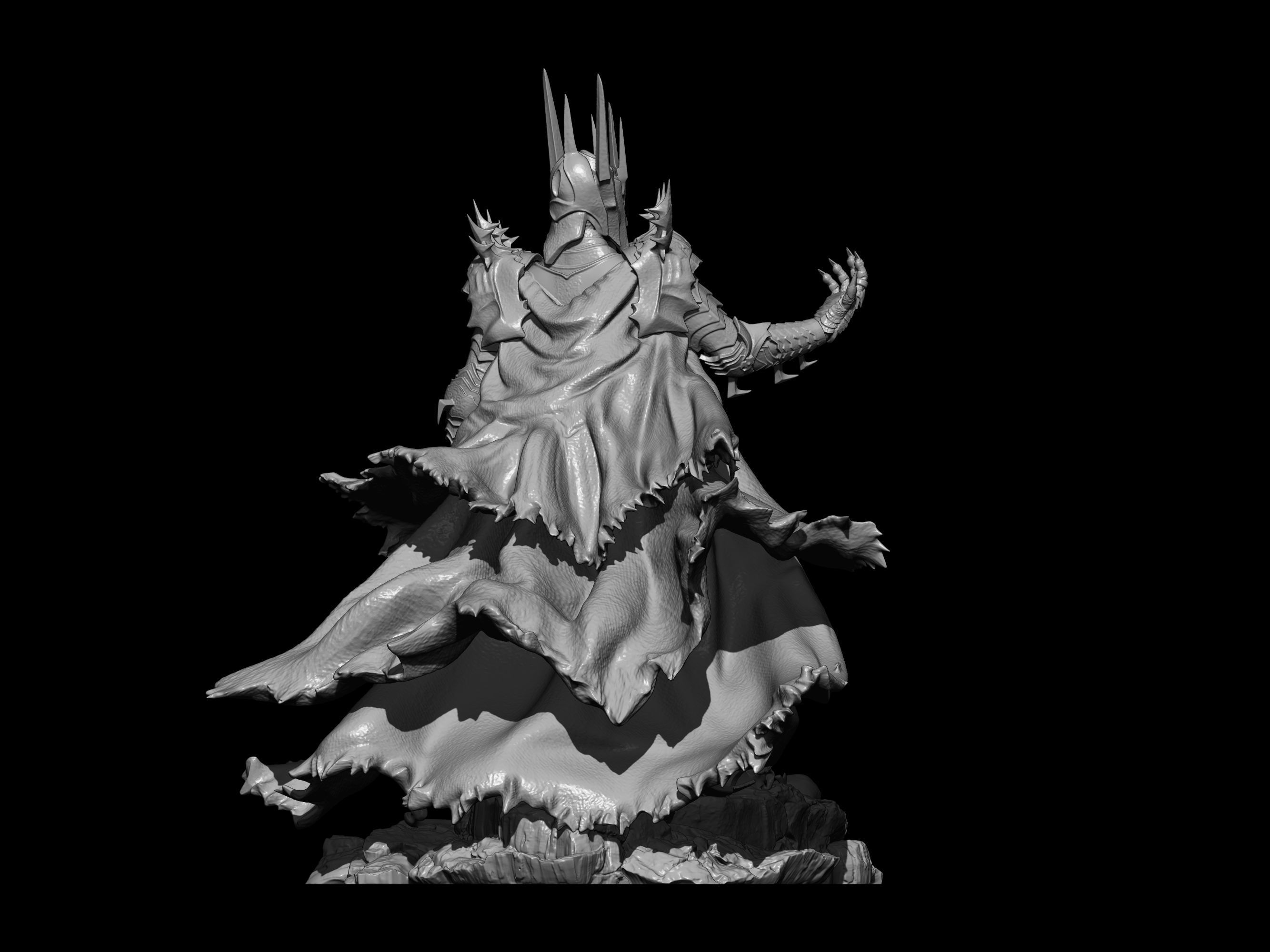 Sauron - Lord of the Rings 3D model 3D printable | CGTrader