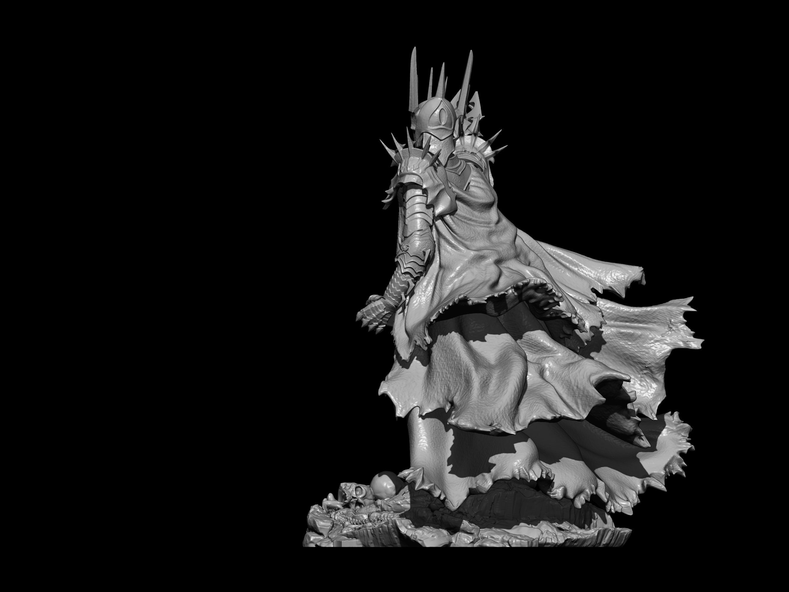 Sauron - Lord of the Rings 3D model 3D printable | CGTrader