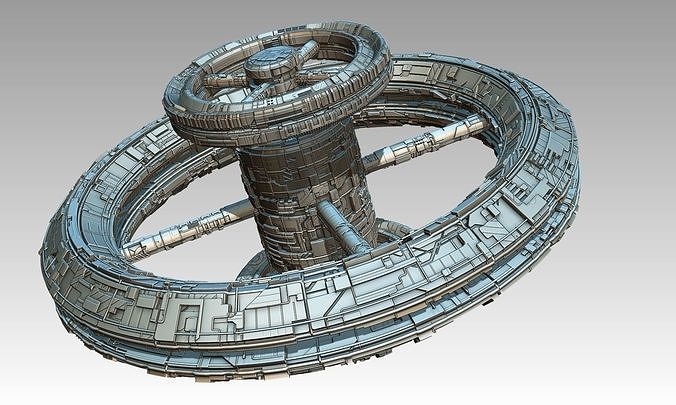 space equipment node 00125 3D model