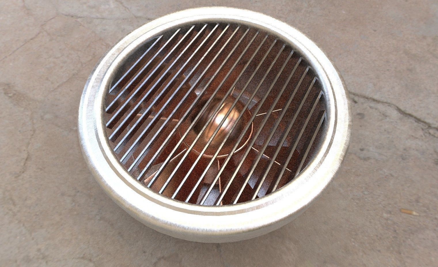 3D model pipe vent cap VR / AR / lowpoly CGTrader