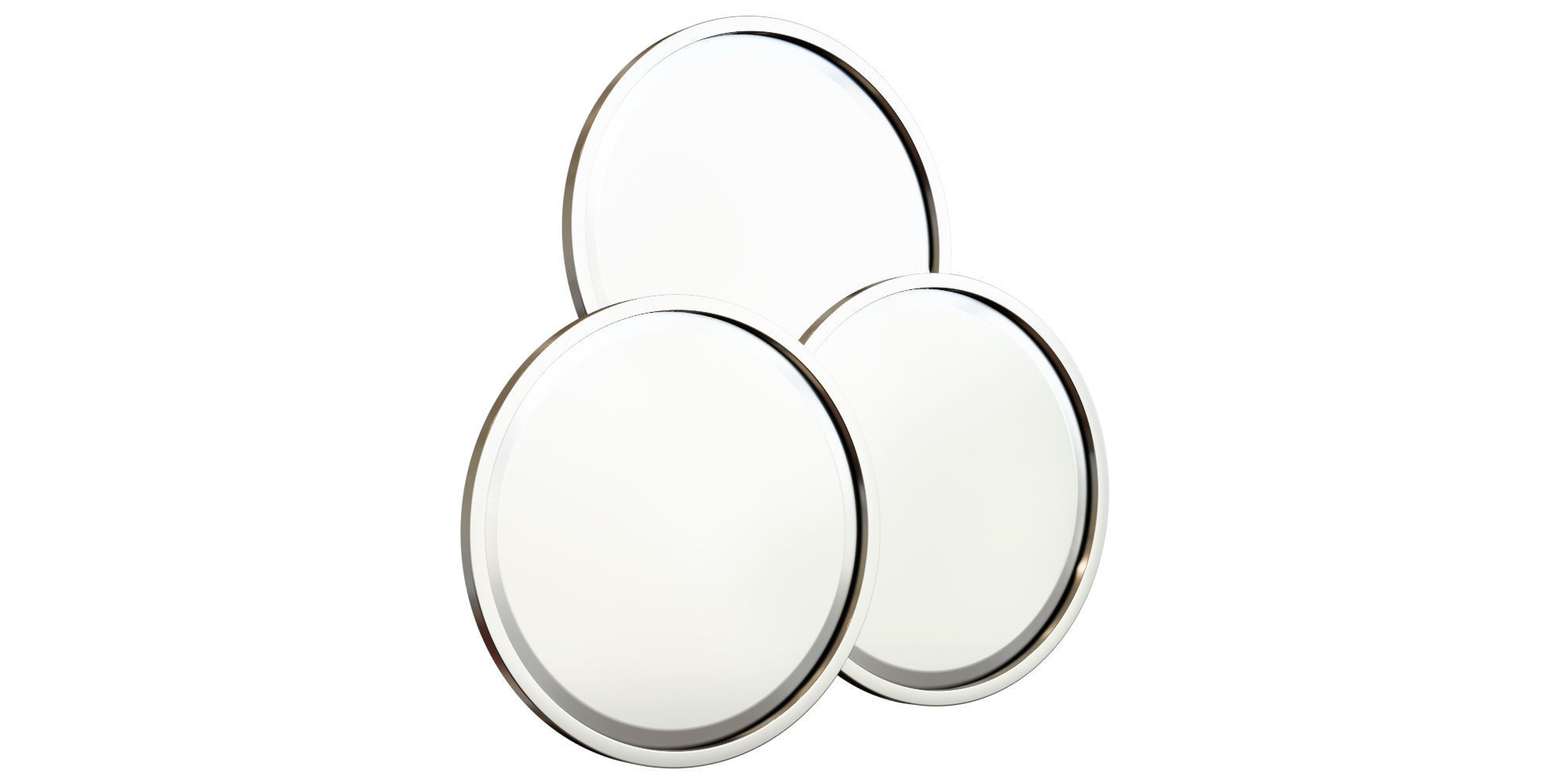 MIRROR SENSATION ROUND 3D model CGTrader