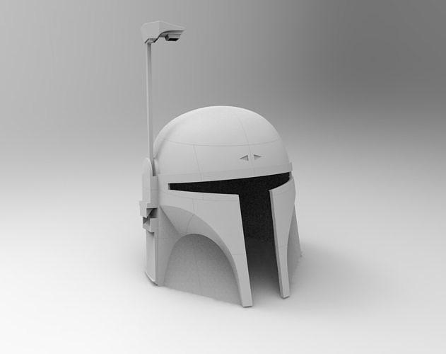 Boba Fett Helmet 3D model 3D printable | CGTrader