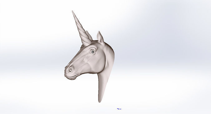 unicorn 3D model 3D printable | CGTrader